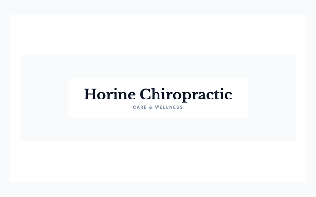Horine Chiropractic — SEO logo