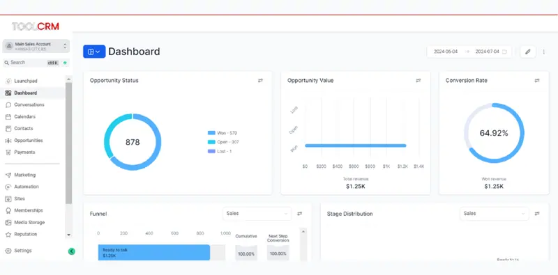 ToolCRM — overview